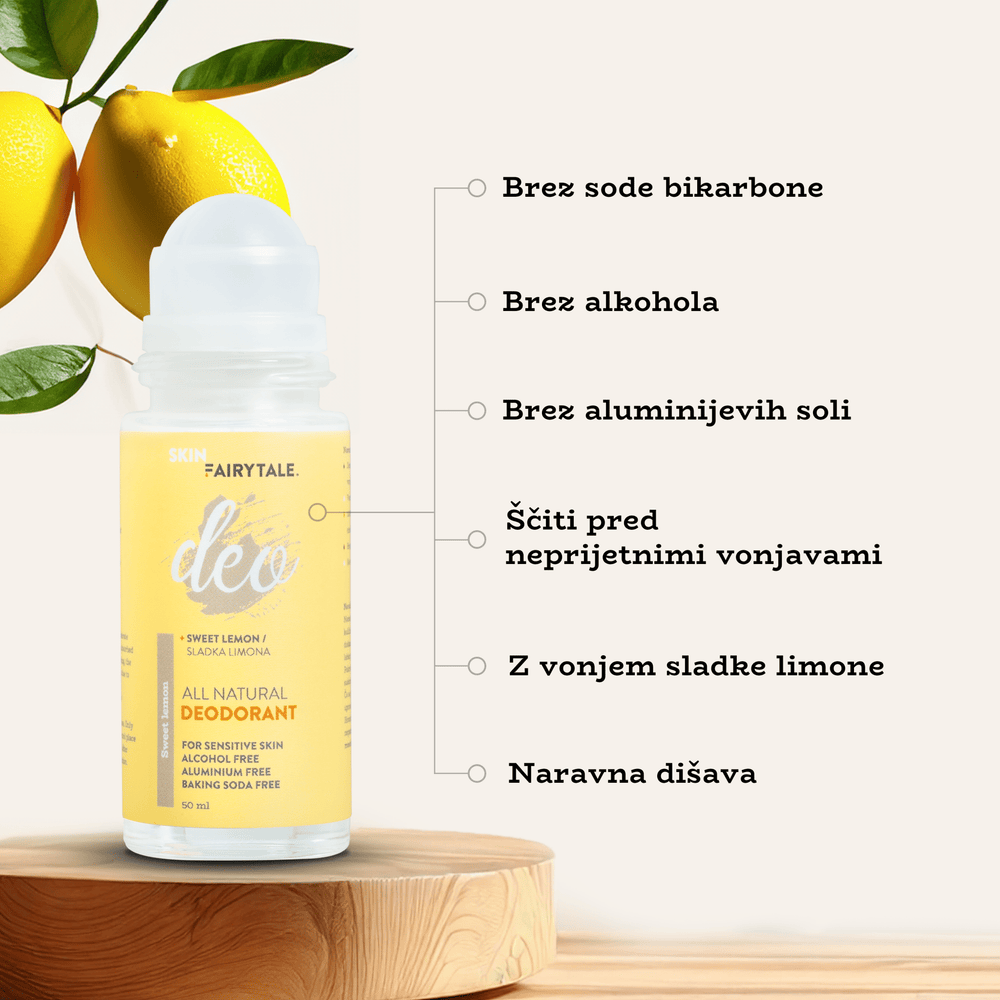 Slika produkta Deodorant - Sweet Lemon - SkinFairytale