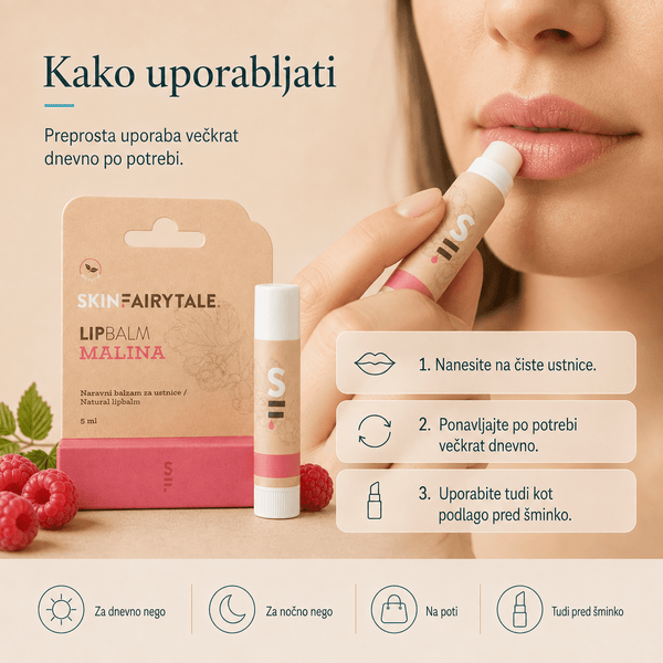 Slika produkta Lip Balm Raspberry - SkinFairytale