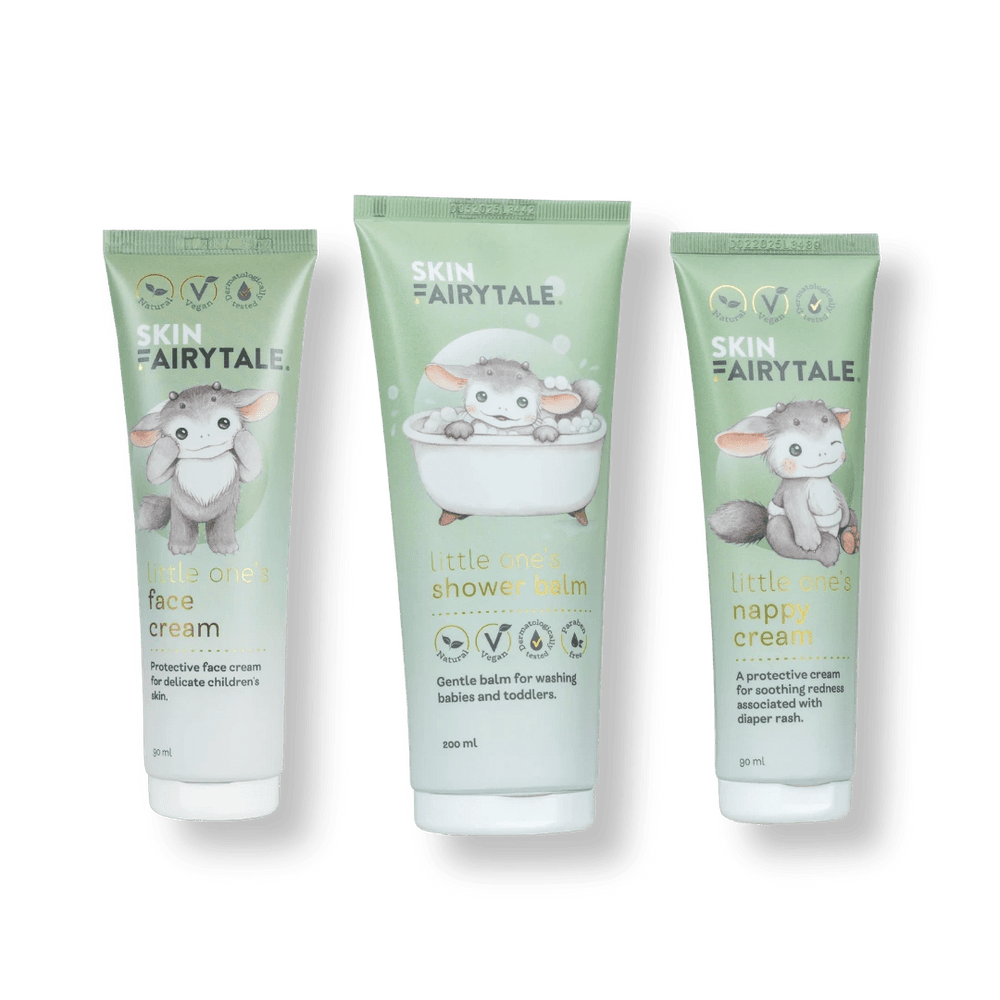 Slika produkta Little One's Nappy Cream + Face Cream + Shower Balm - SkinFairytale