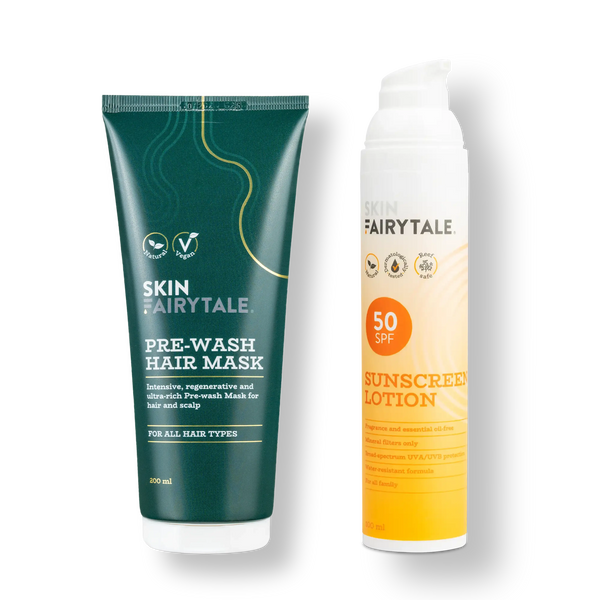 A Sunscreen Lotion + Prewash Mask termék képe – SkinFairytale